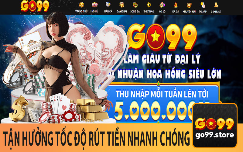 Tận Hưởng Tốc Độ Rút Tiền Nhanh Chóng